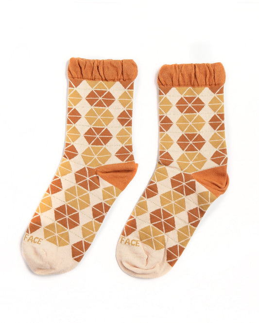 昭和復古中高筒襪(HE0005)