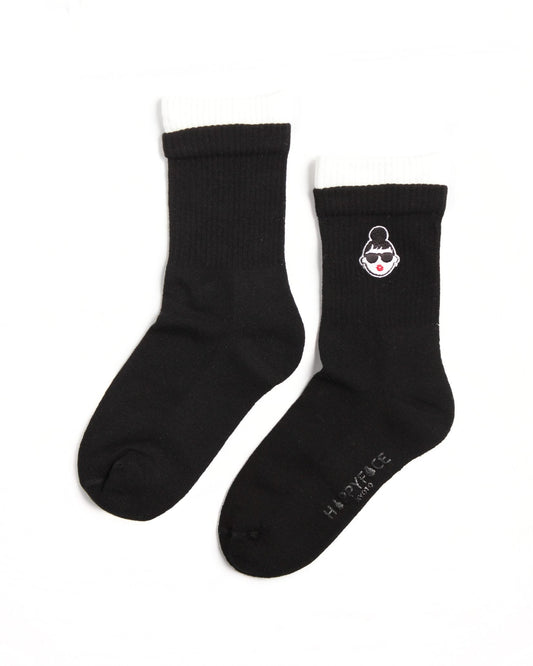 EMMA FAMILY 撞色中筒襪(HE0001)