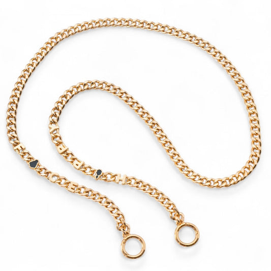 甜酷復古品牌字側背帶(HC0001)